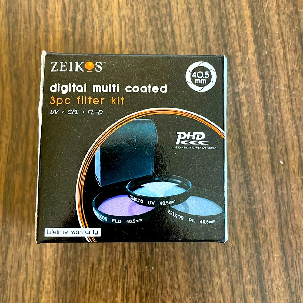 Digital multi coated filter kit